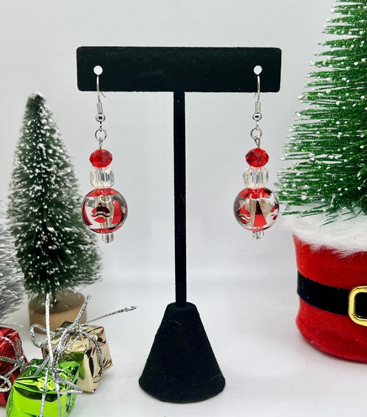 Christmas Tree Ornament Earrings