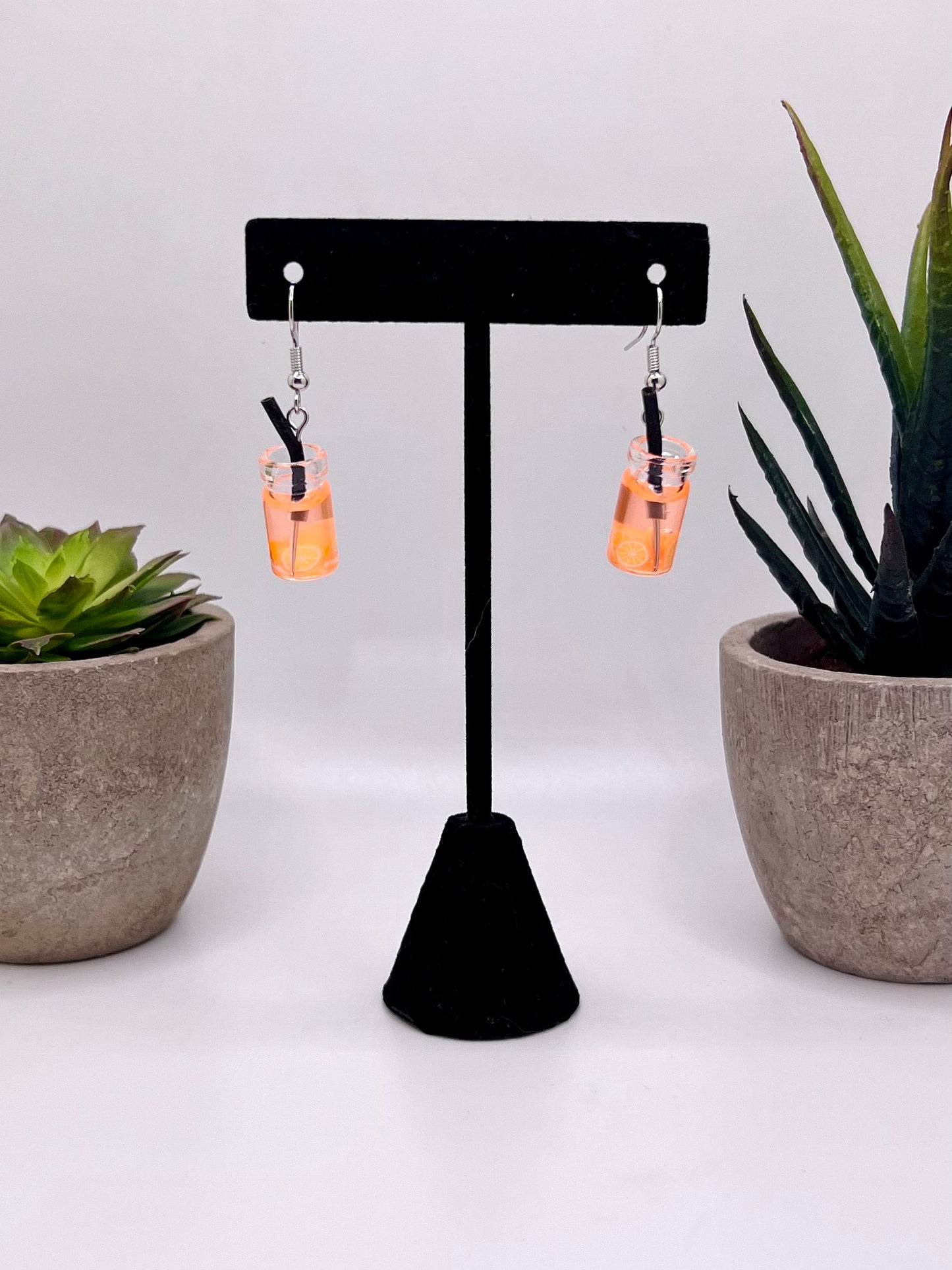 Boba Tea Earrings