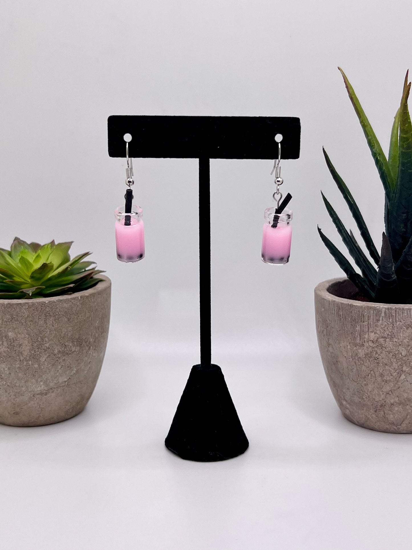 Boba Tea Earrings