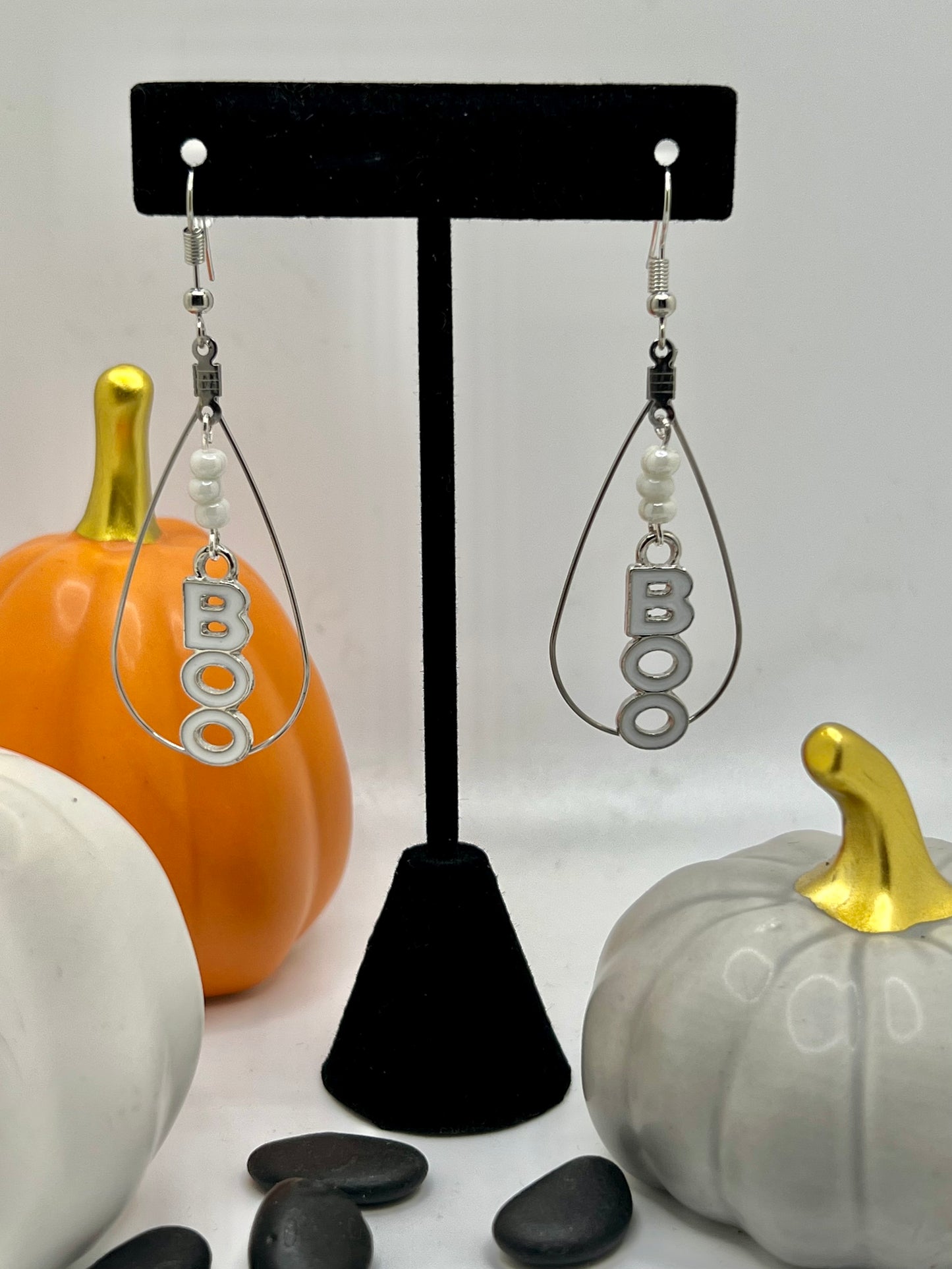 Boo! Halloween Earrings